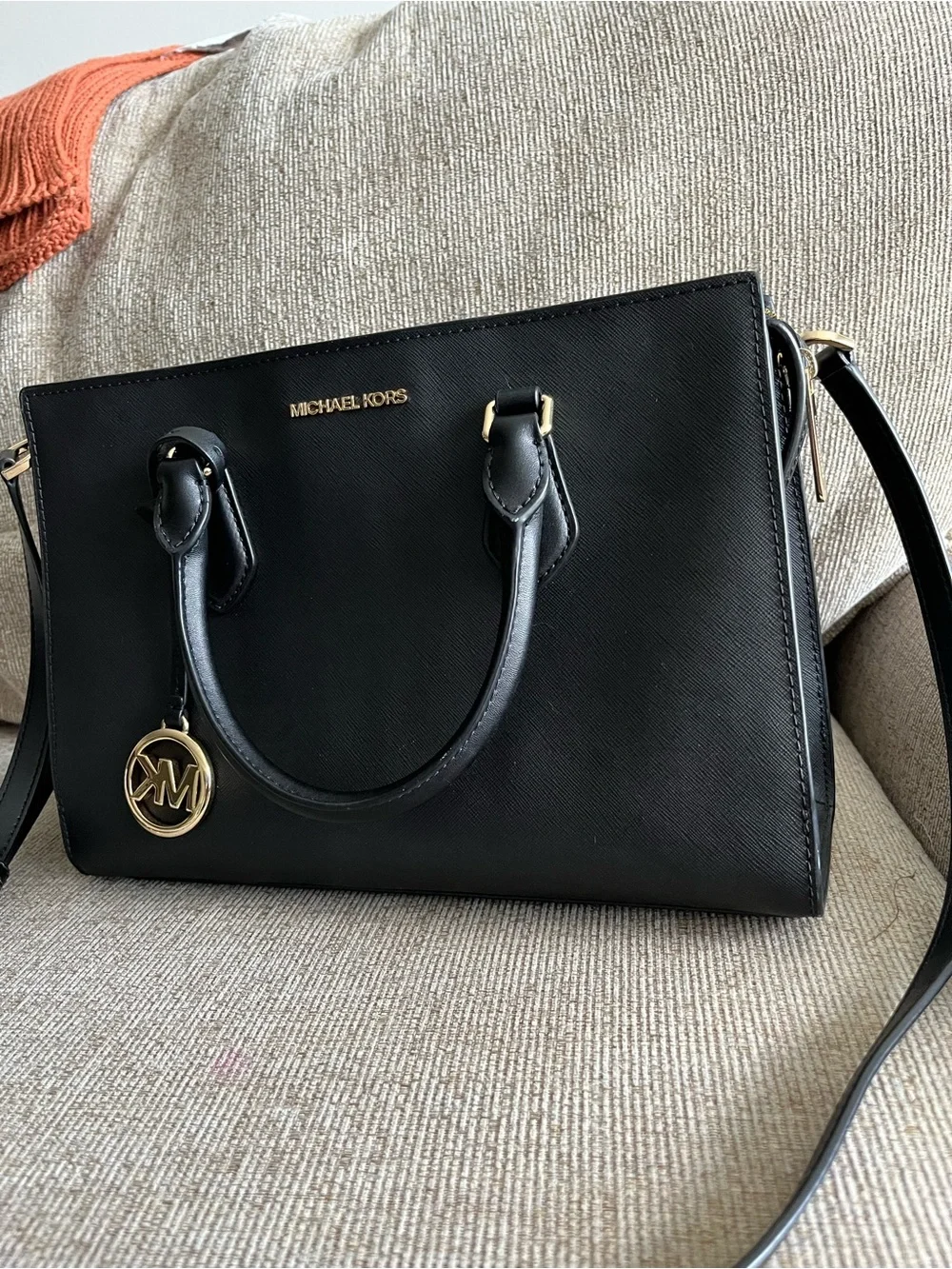 Michael Kors structured black
